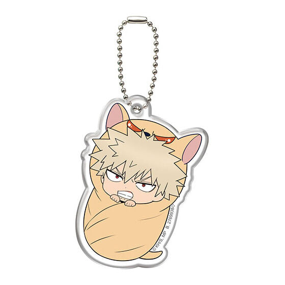 My Hero Academia Character Mascot Acrylic Keychain Gashapon