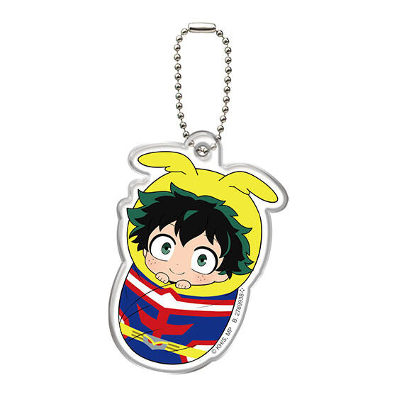 My Hero Academia Character Mascot Acrylic Keychain Gashapon