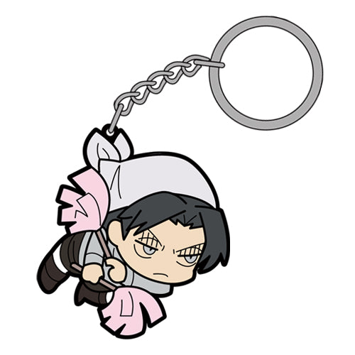 Attack on Titan Levi Rubber Mascot Tsumamare Gashapon Keychain