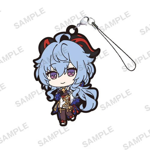 Genshin Impact Official Rubber Keychain Mascot Gashapon Strap Vol.3
