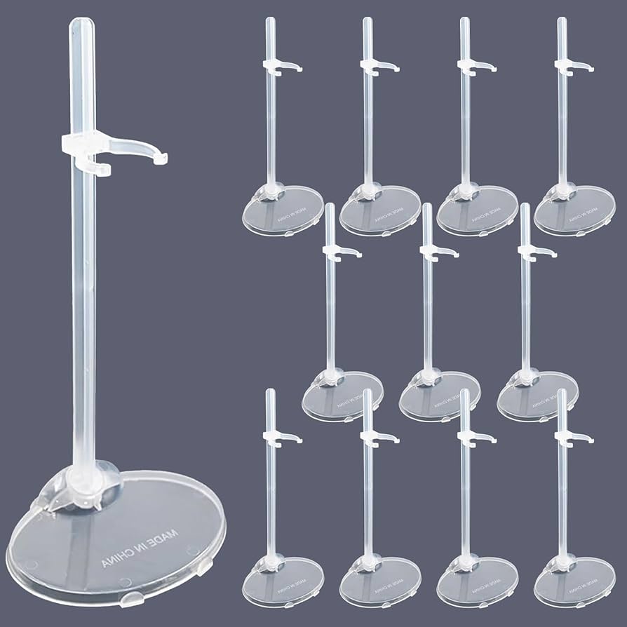Transparent Doll Stand