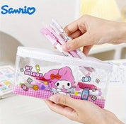 Sanrio Transparent Pencil Case