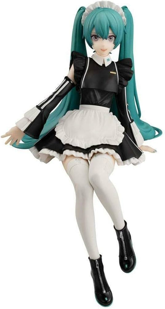 Vocaloid Miku Maid Noodle Stopper figure by Furyu