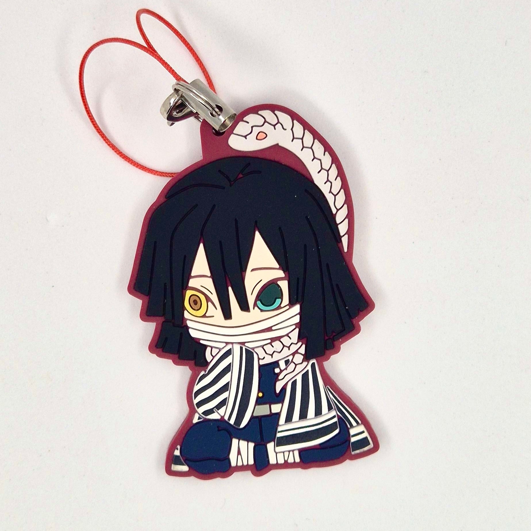 Demon Slayer Official Obanai Rubber Keychain