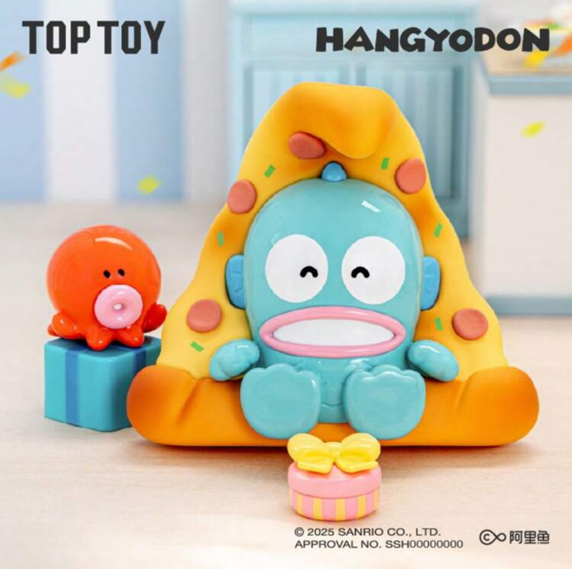 Sanrio Hangyodon 2025 Happy Birthday Blind Box Figures by TOP TOY