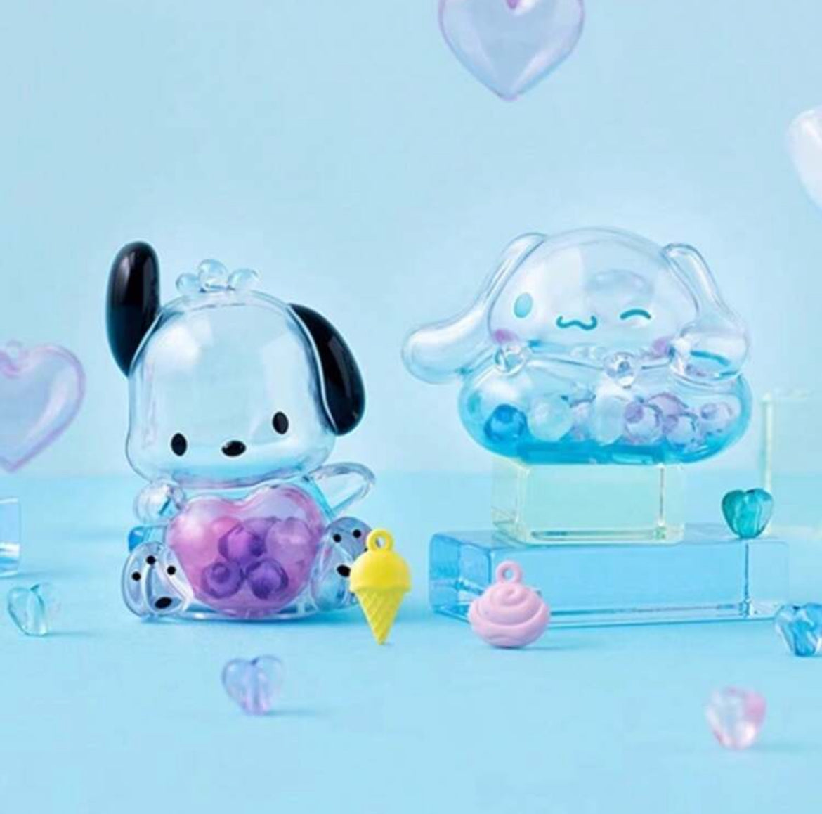 Sanrio Glass Crystal Blind Box Figures by Bandai