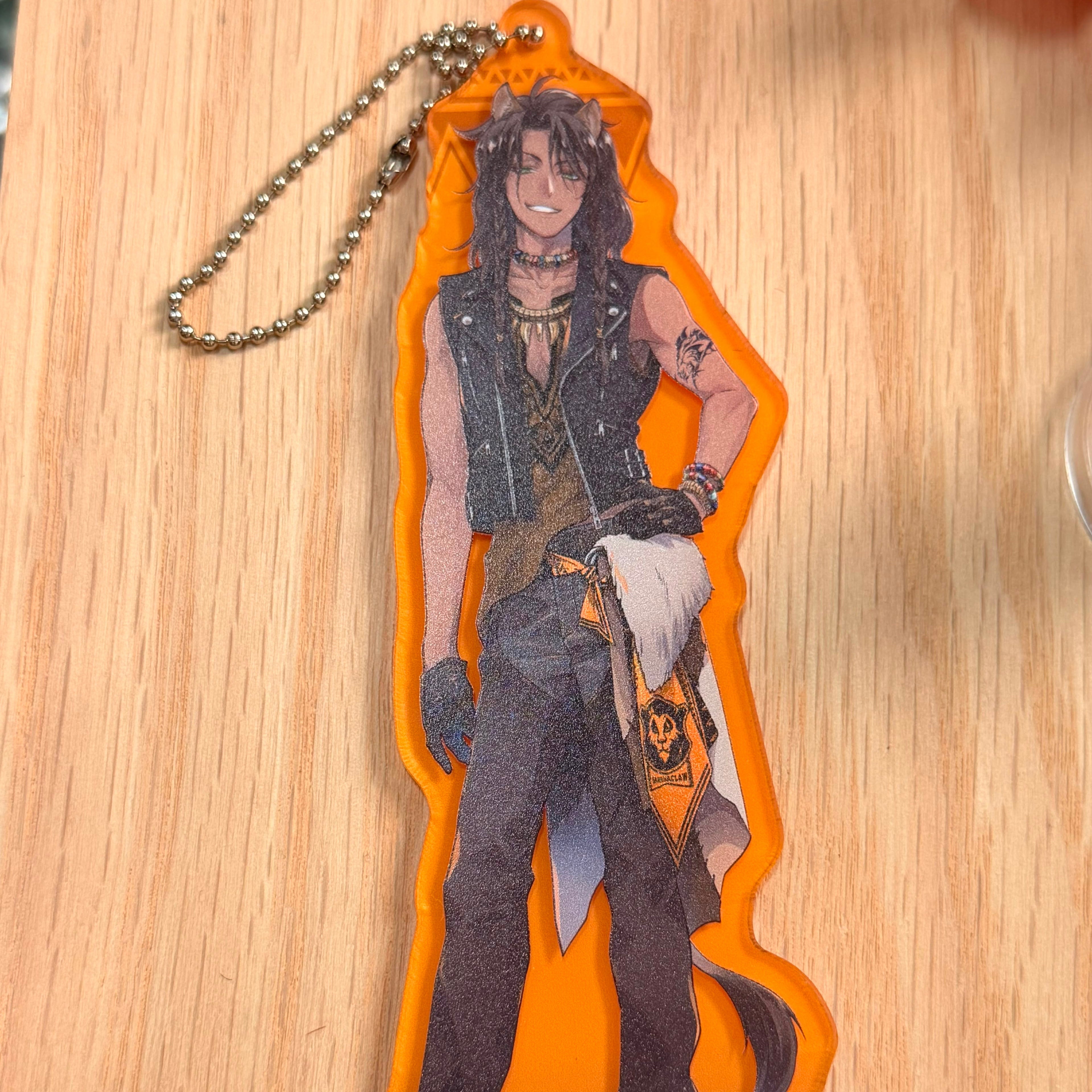 Twisted Wonderland Leona Kingscholar acrylic keychain by SEGA Big Size