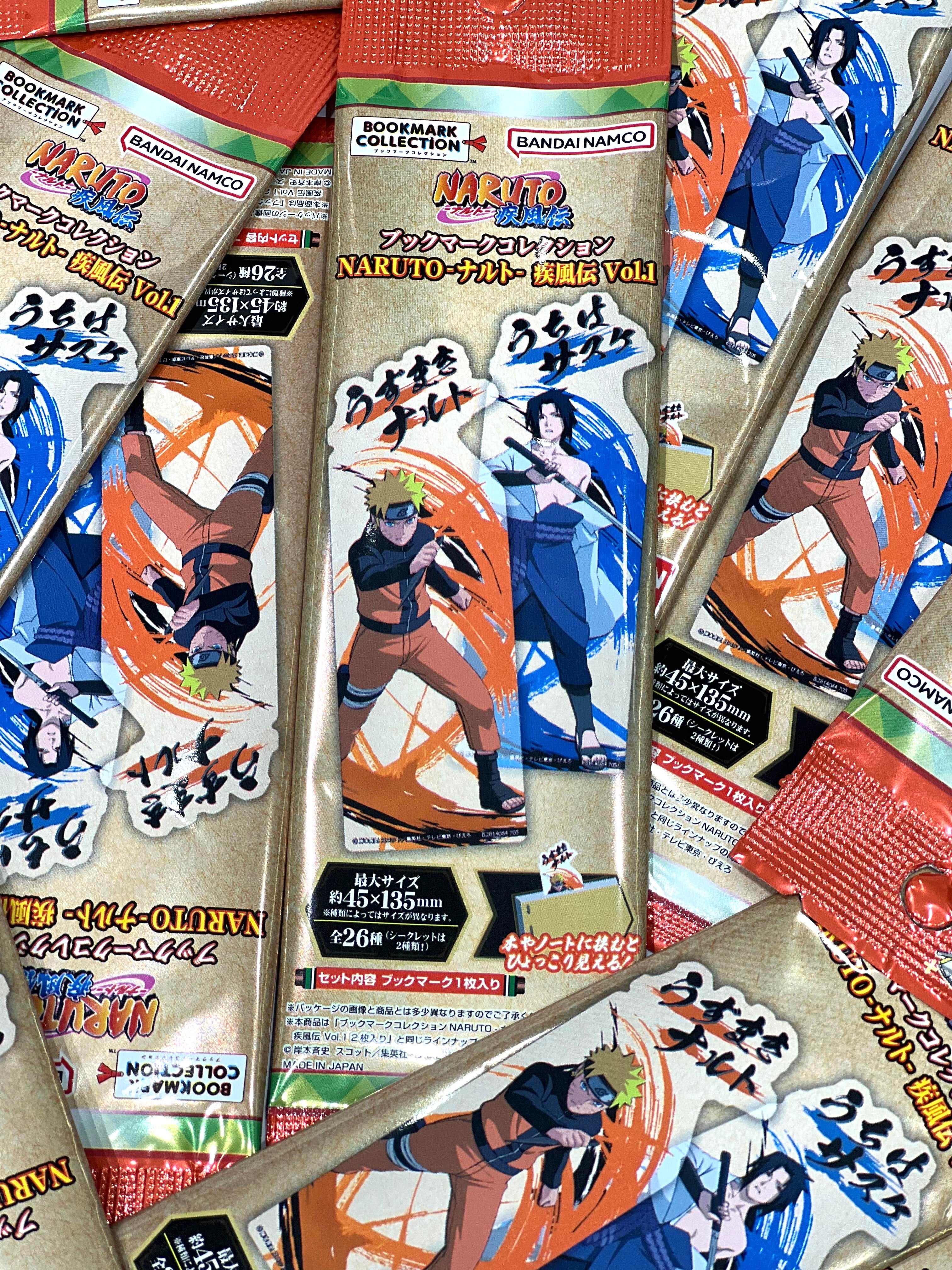 Naruto Collector Acrlylic Bookmark Blind Bag Gashapon (1 Random Bookmark)