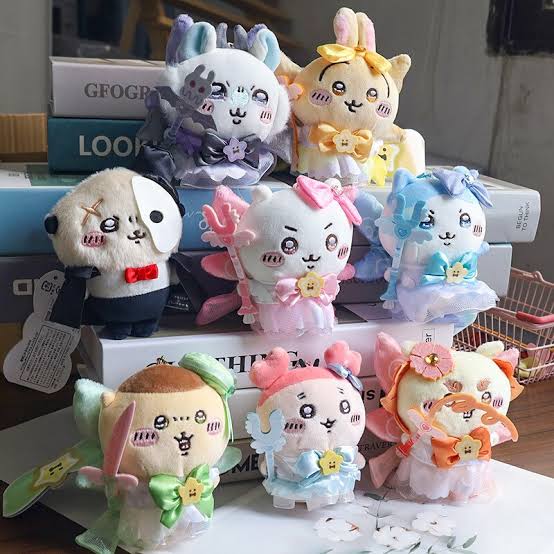 Chiikawa Magical Chiikawa Plush Keychain JP RARE