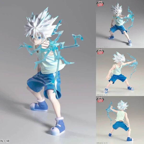 Hunter x Hunter Killua Vibration Stars figure by Bandai