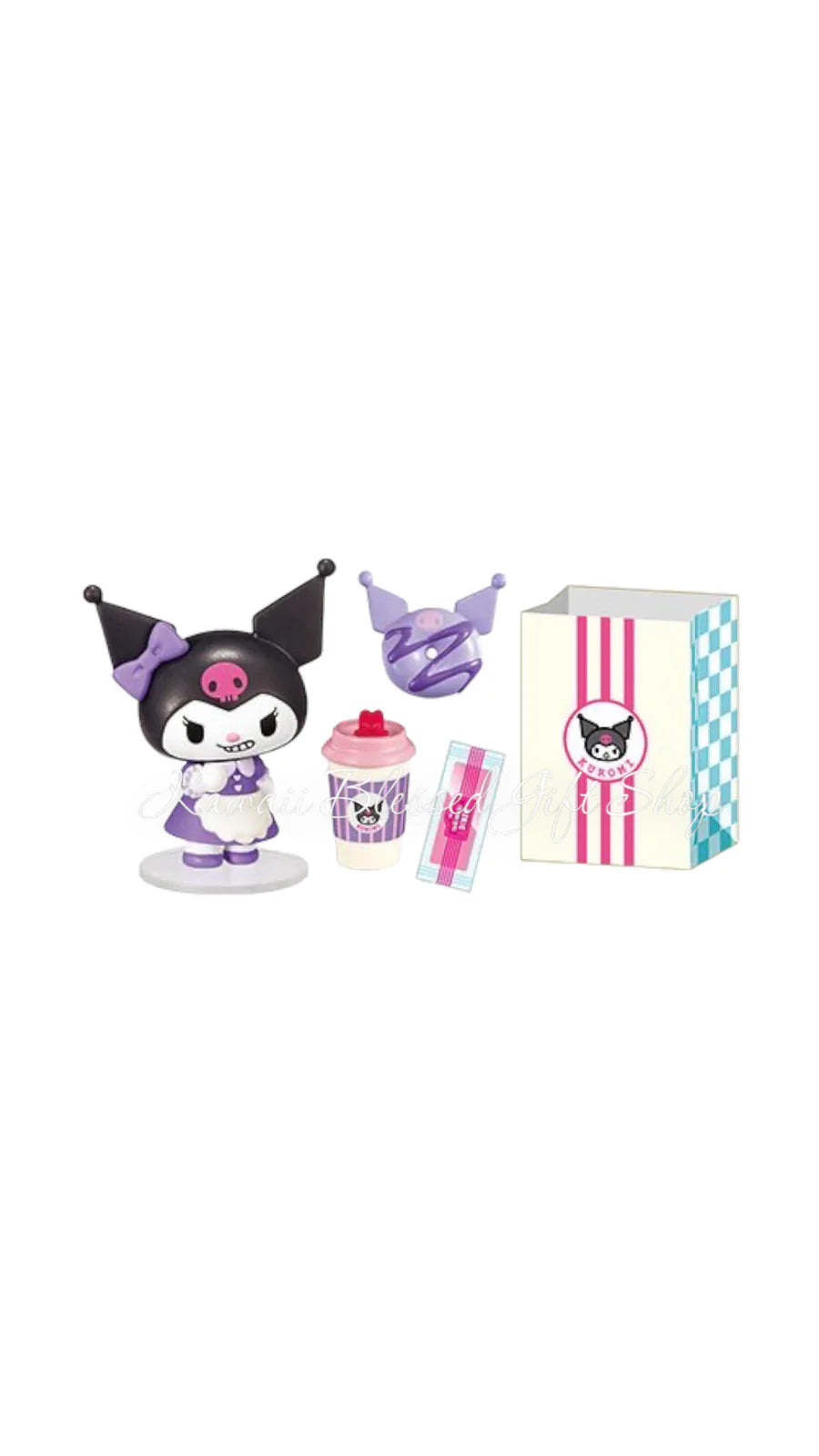 Sanrio My Melody and Kuromi Cafe Re-ment (Complete Set)