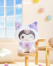 Sanrio Play With Kittens Plush Keychain Blind Box Kuromi My Melody Pocchaco Cinnamoroll Pompompurin Hello Kitty