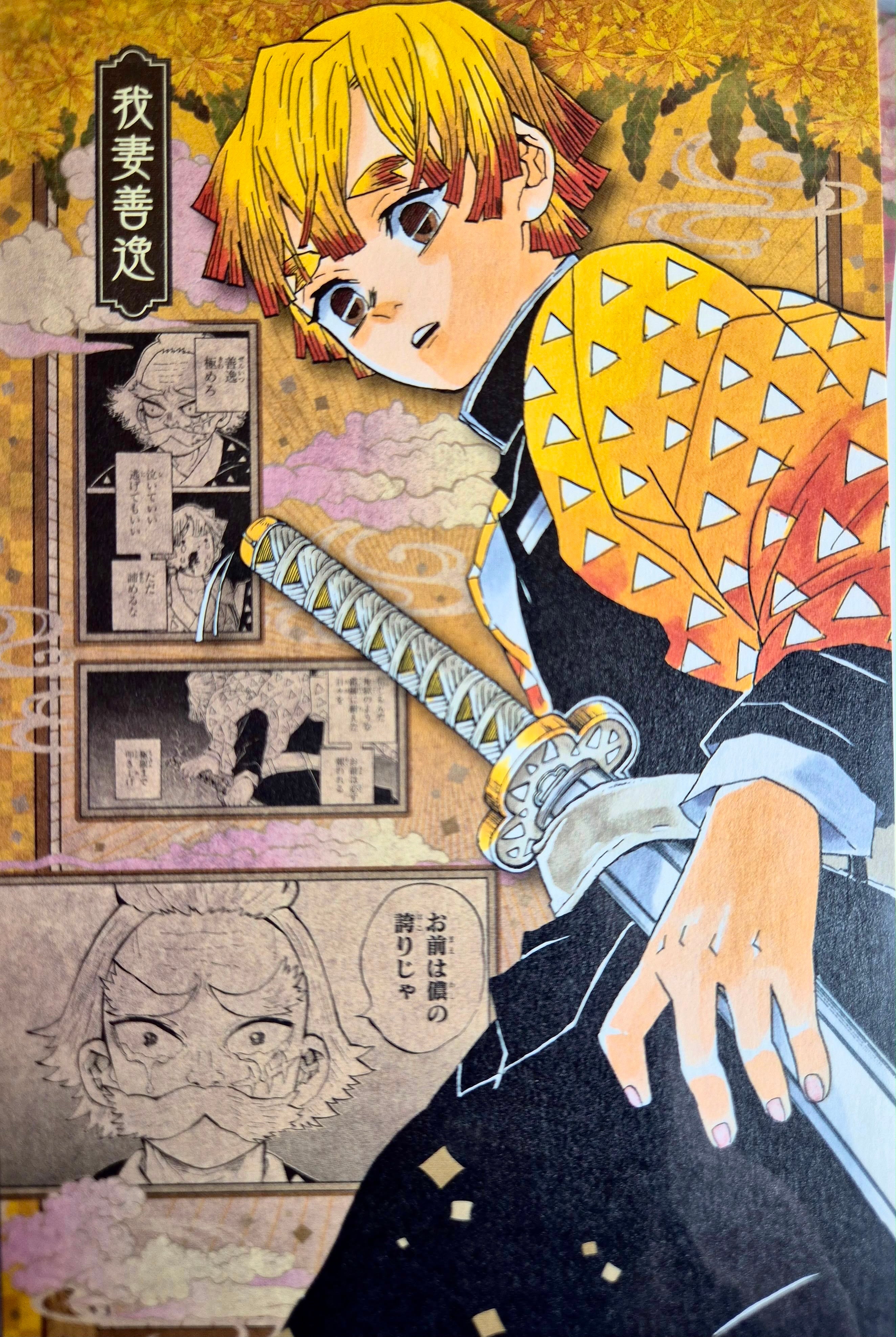 Demon Slayer Official Collector Postcard 15 Zenitsu