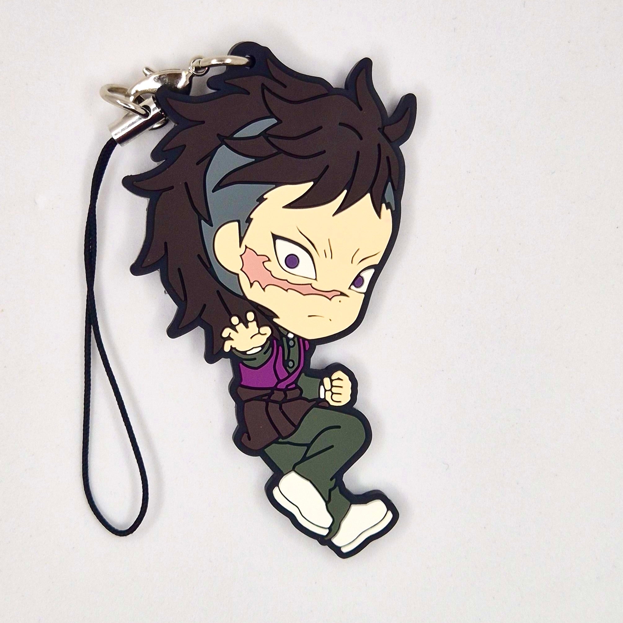 Demon Slayer Official Genya Rubber Keychain