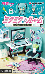 Vocaloid Hatsune Miku’s Room Miniature Re-ment Set Complete (RARE)