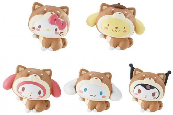 Sanrio Characters, The Big March of Koinuinu Shiba Inu Series Mini figure Gashapon