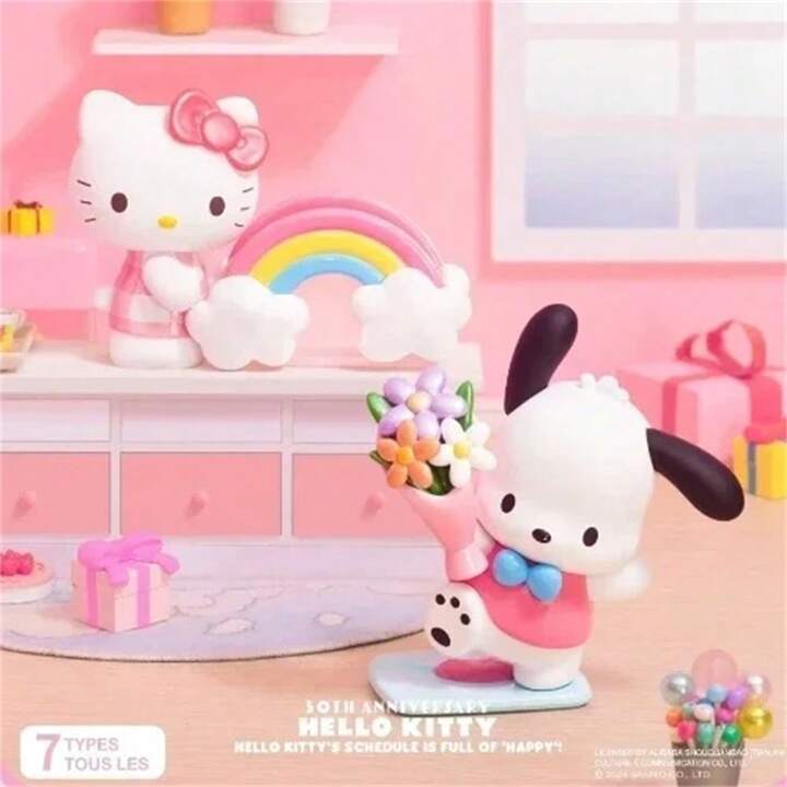 Sanrio Hello kitty & 50th Anniversary Blind Box Figures by Miniso