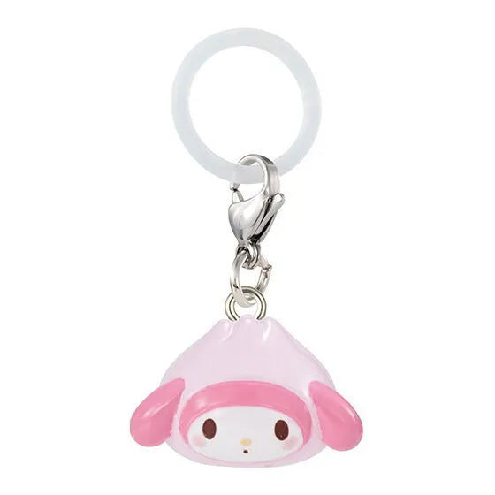Sanrio Characters "Narikiriman" Mejirushi Mini Figure Keychain Gashapon
