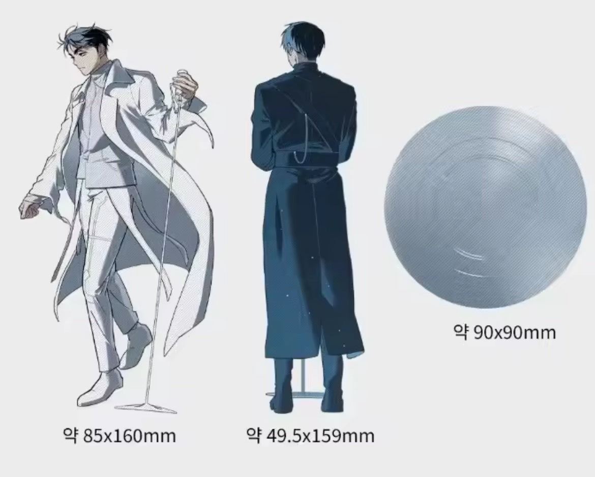 Alien Stage Ivan and Till Round 6 Acrylic Stand