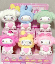 Sanrio My Melody 50th Anniversary Plush Keychain Blind Box Figures