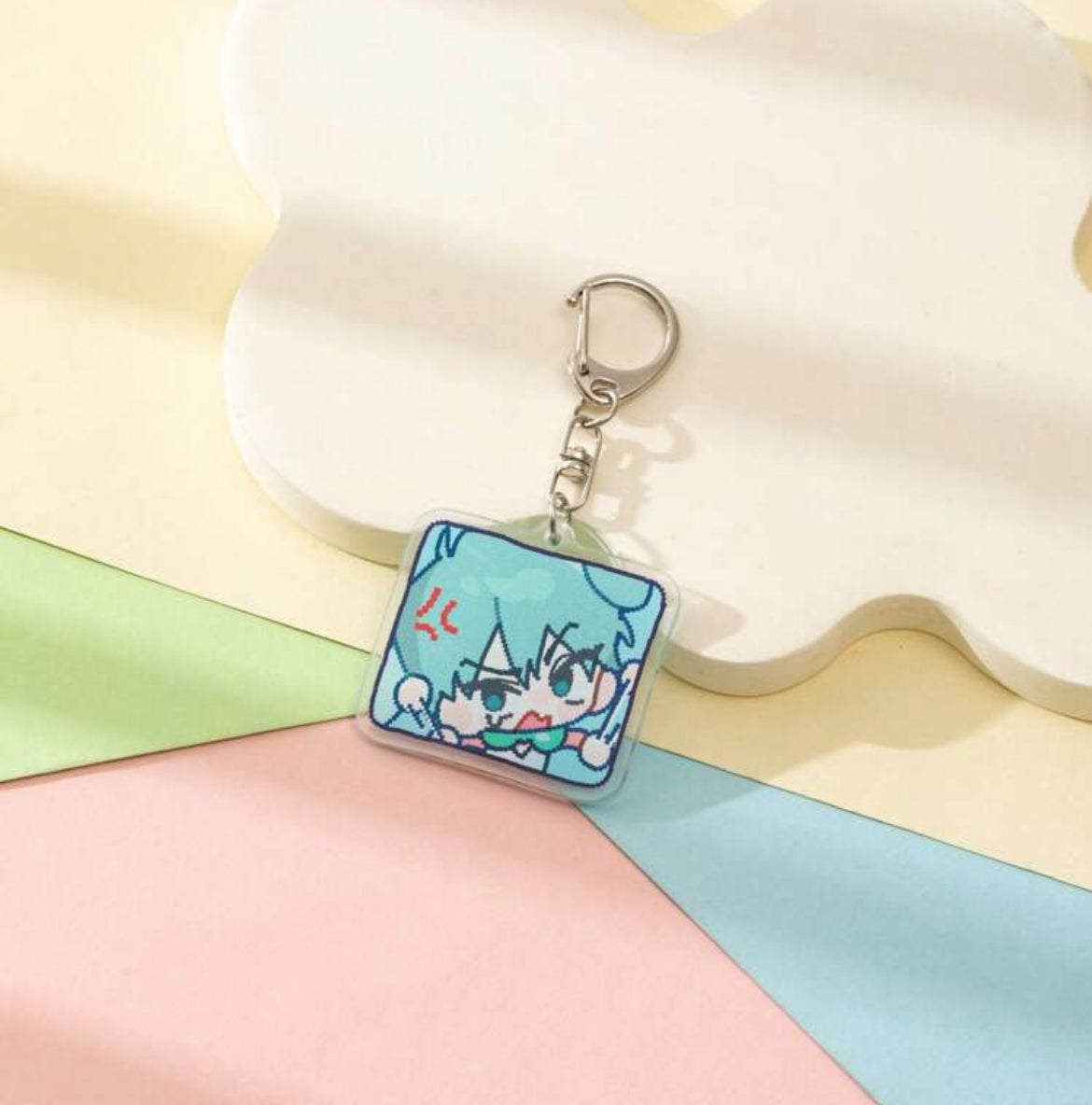 Alien Stage Acrylic Till Chibi Keychain