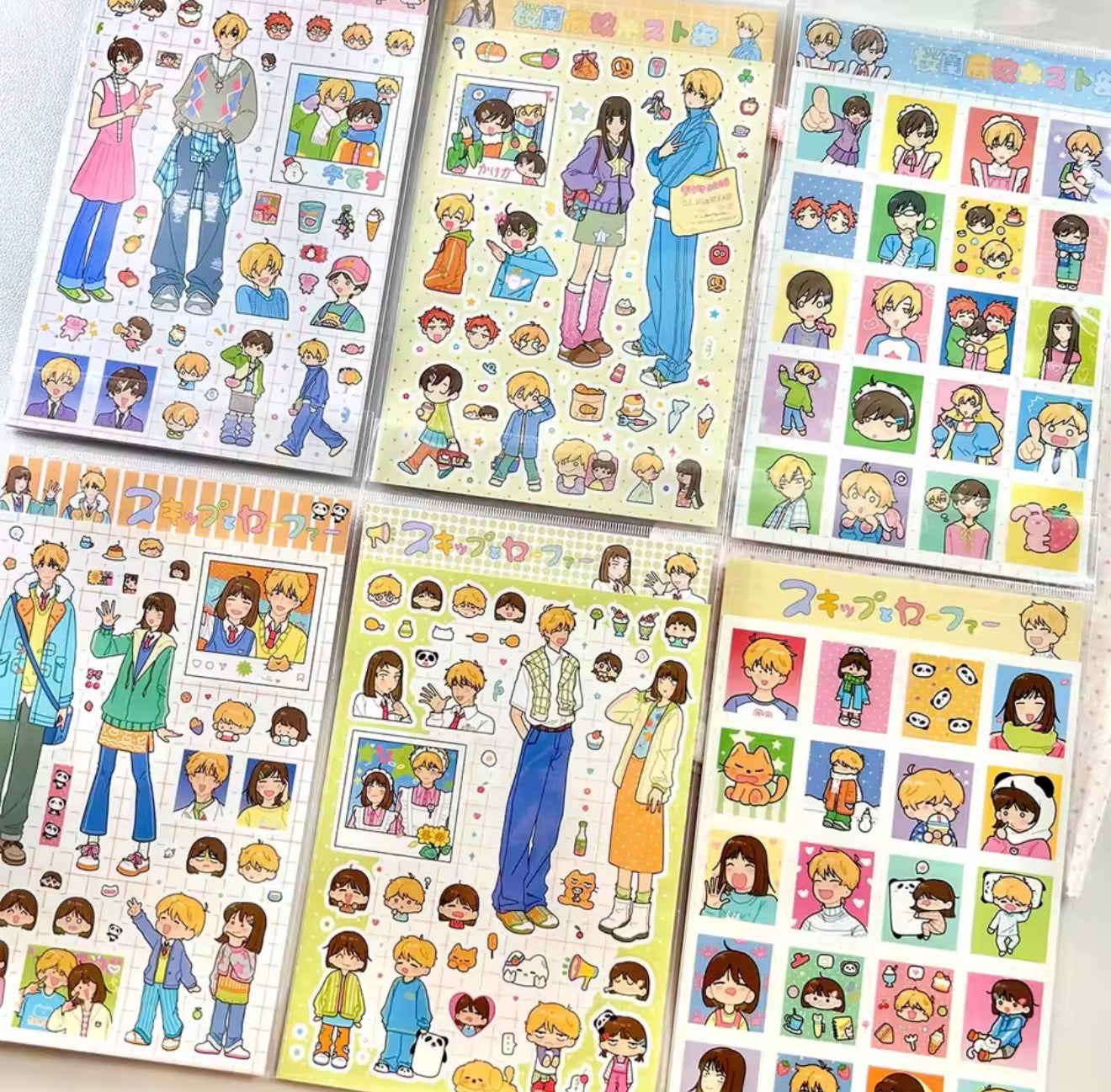 Ouran High School Host Club Sticker Sheets