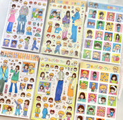 Ouran High School Host Club Sticker Sheets