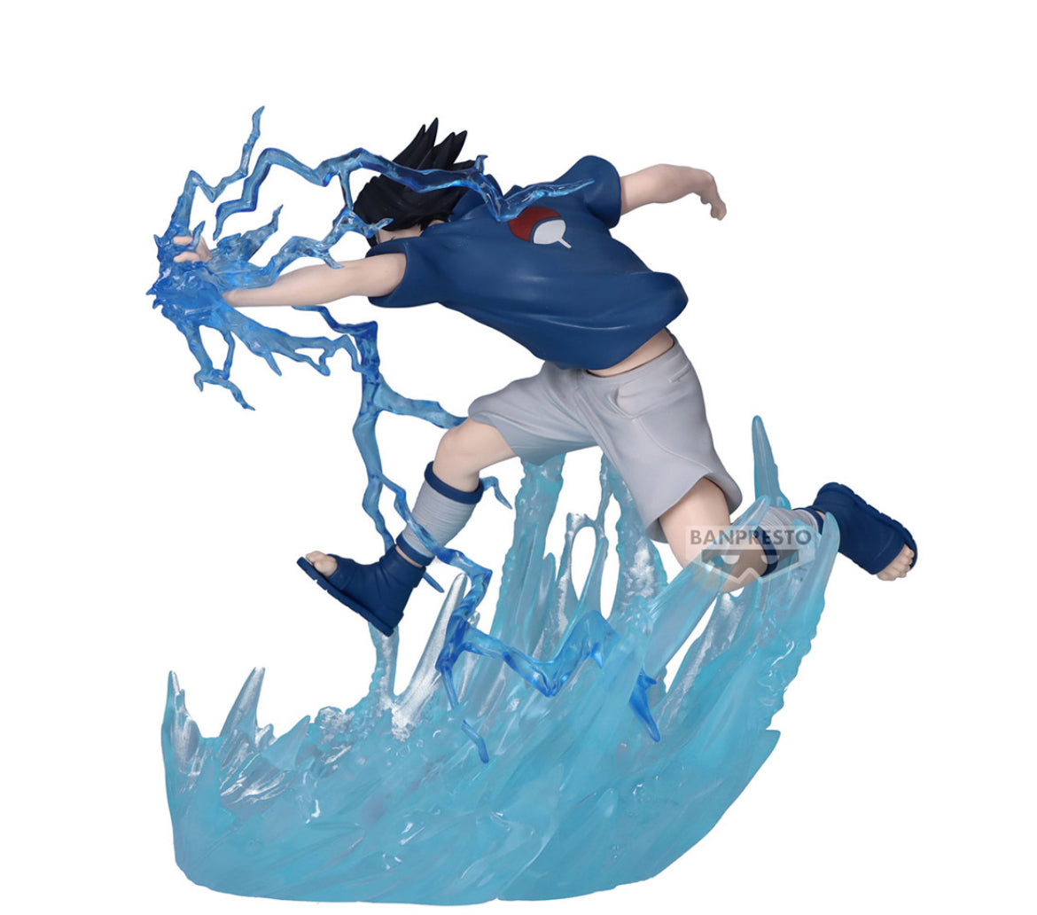 Naruto - Sasuke Uchiha Combination Battle PVC Figure OPEN BOX