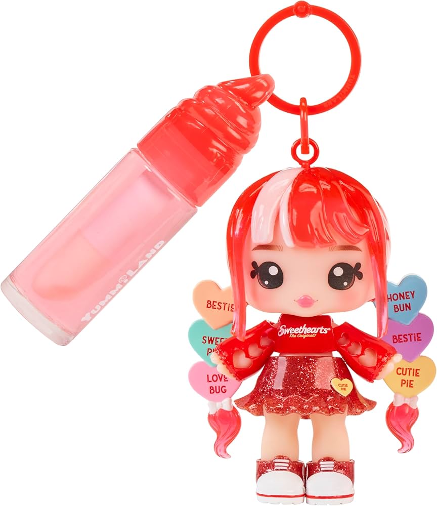 Yummiland x Sweethearts Collection Ruby Hearts Lip Gloss Doll Valentine Special