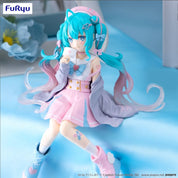 Vocaloid Hatsune Miku Noodle Stopper Figure Koisuru Sailor Suit Gray Ver. By Furyu