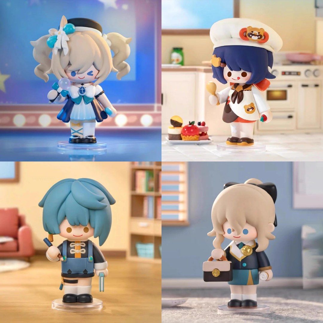 Genshin Impact Dress Up Dreams Blind Box Figures by Popmart