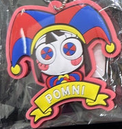 The Amazing Digital Circus Official Rubber Pukkuri Keychains