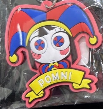 The Amazing Digital Circus Official Rubber Pukkuri Keychains