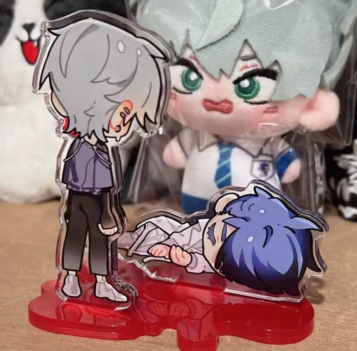 Alien Stage Round 5 Cure Acrylic Stand Ivan And Till