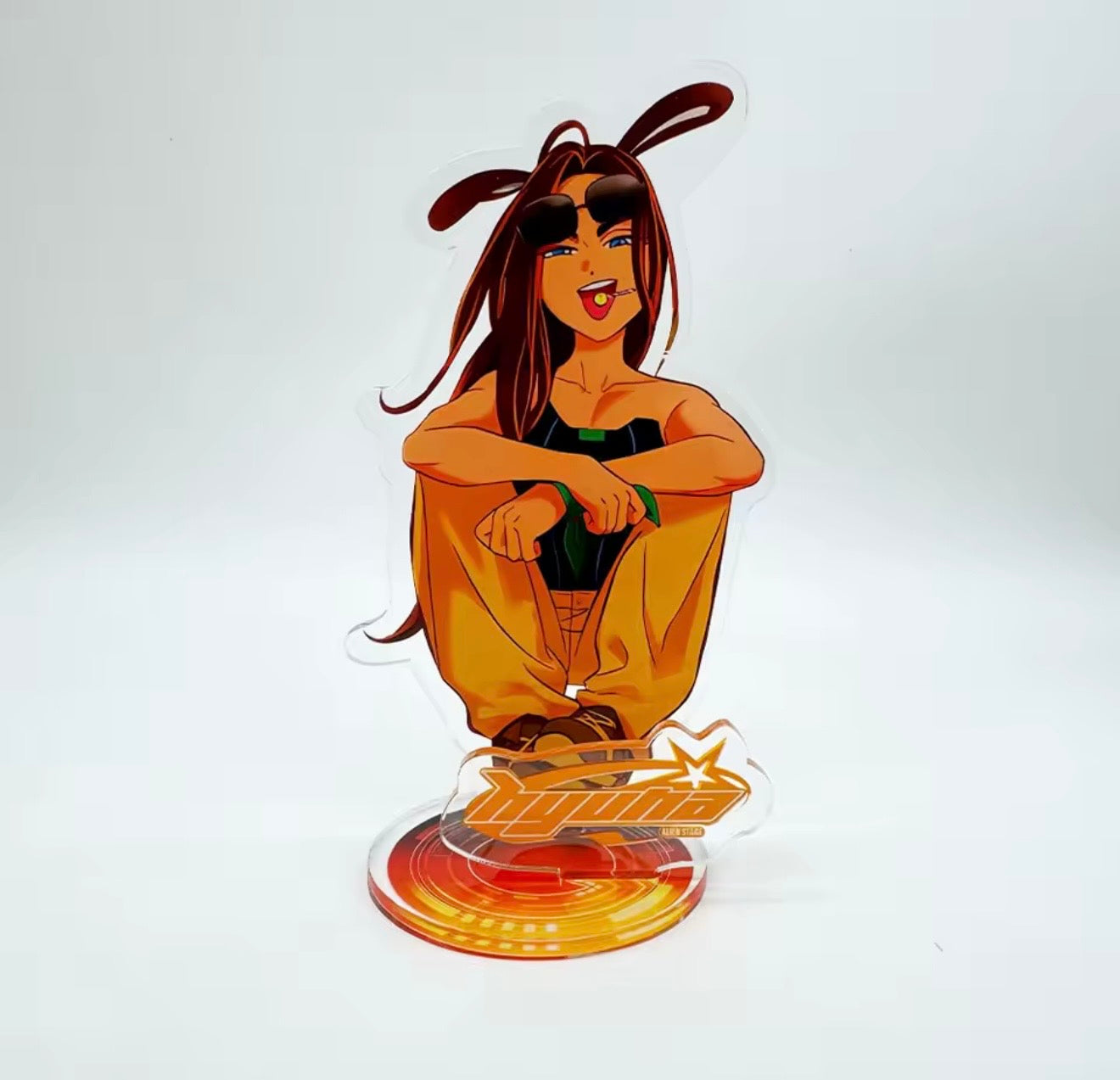 Alien Stage Bunny Themed Acrylic Stands