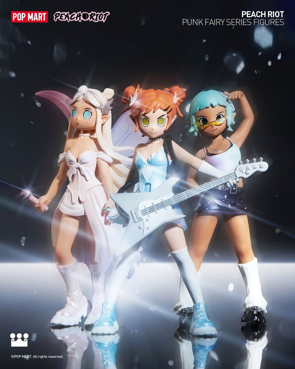 Peach Riot Punk Fairy Blind Box Figures by Popmart