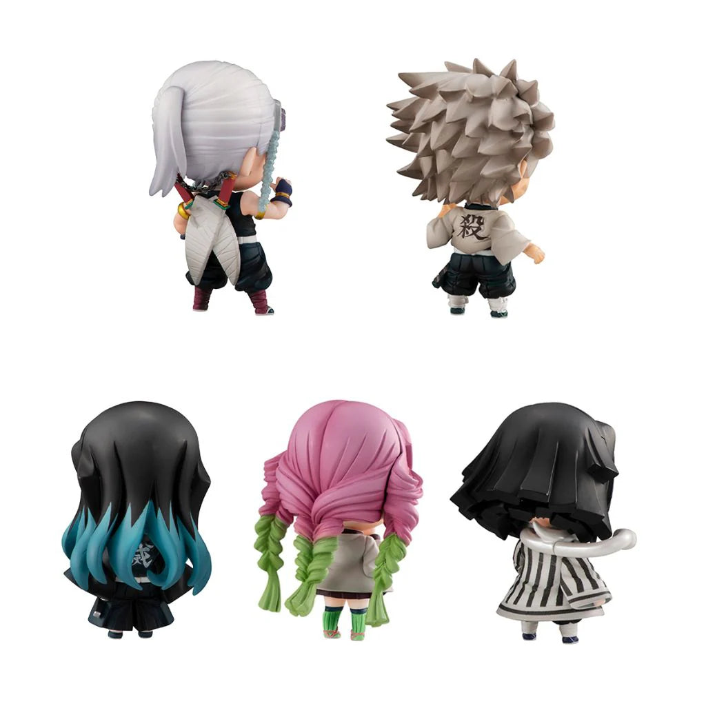 Demon Slayer Hashira Mascot Set B of 5 Action Figures Set B by Megahouse (RARE)