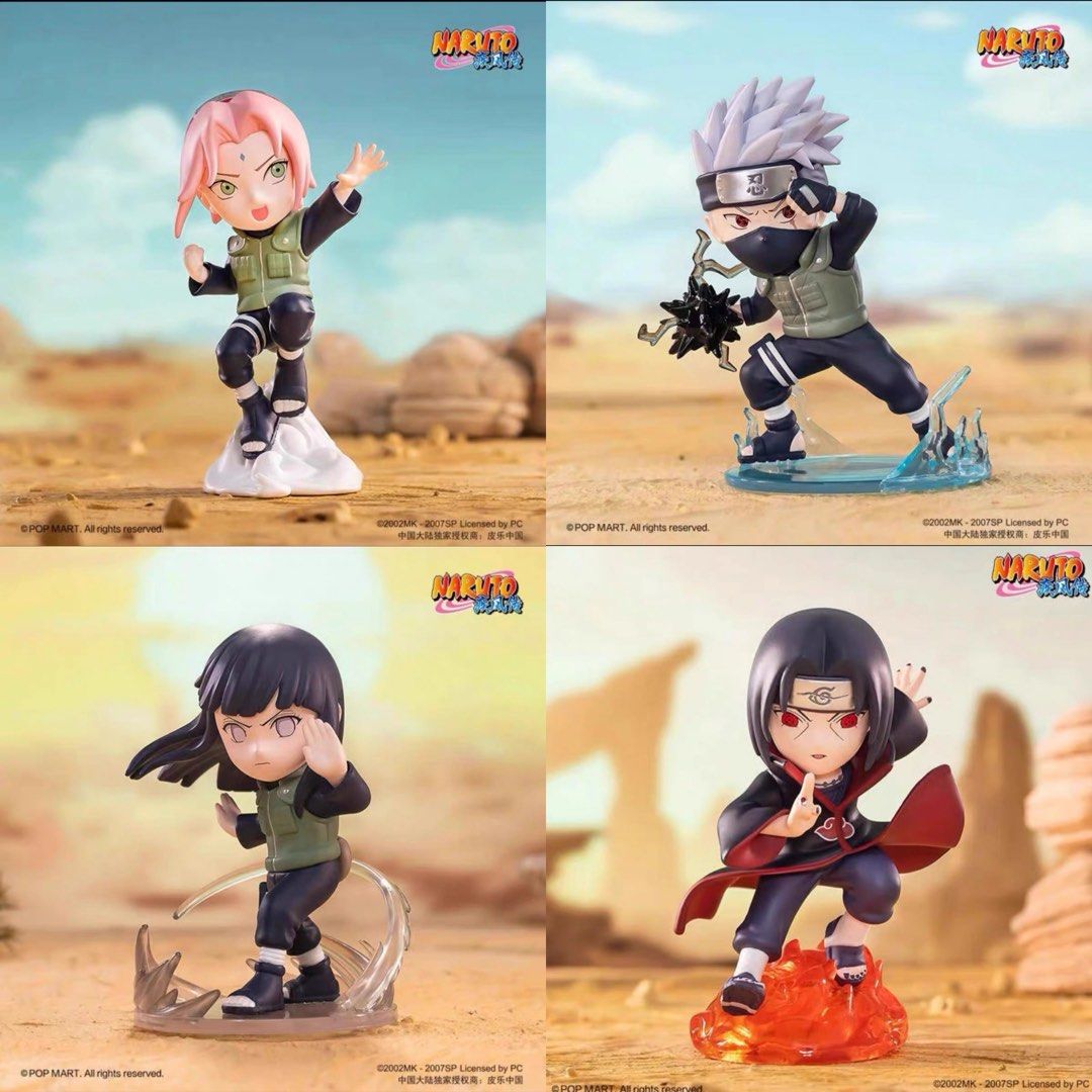 Naruto Blind Box figures by Popmart