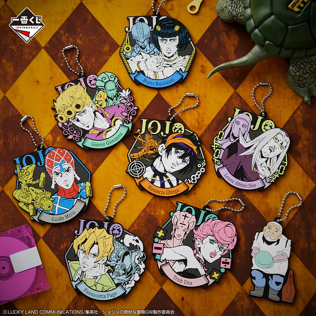 Jojo’s Bizarre Adventure Official Ichiban Kuji Rubber Keychains XL Vol.2