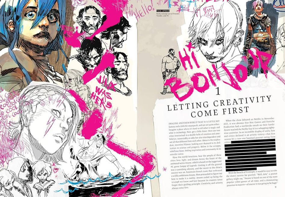 The Art and Making of Arcane League of Legends