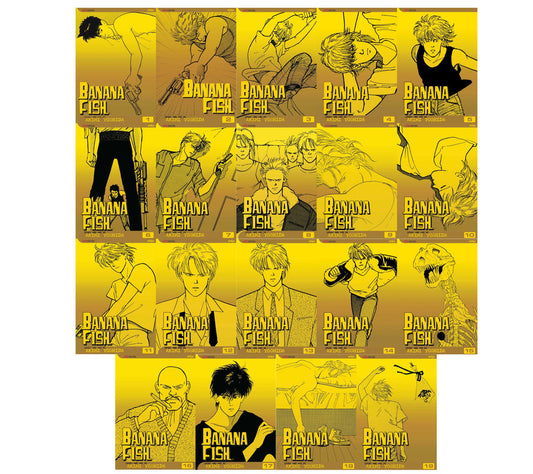 Banana Fish: (RARE) Complete Manga Volumes 1-19