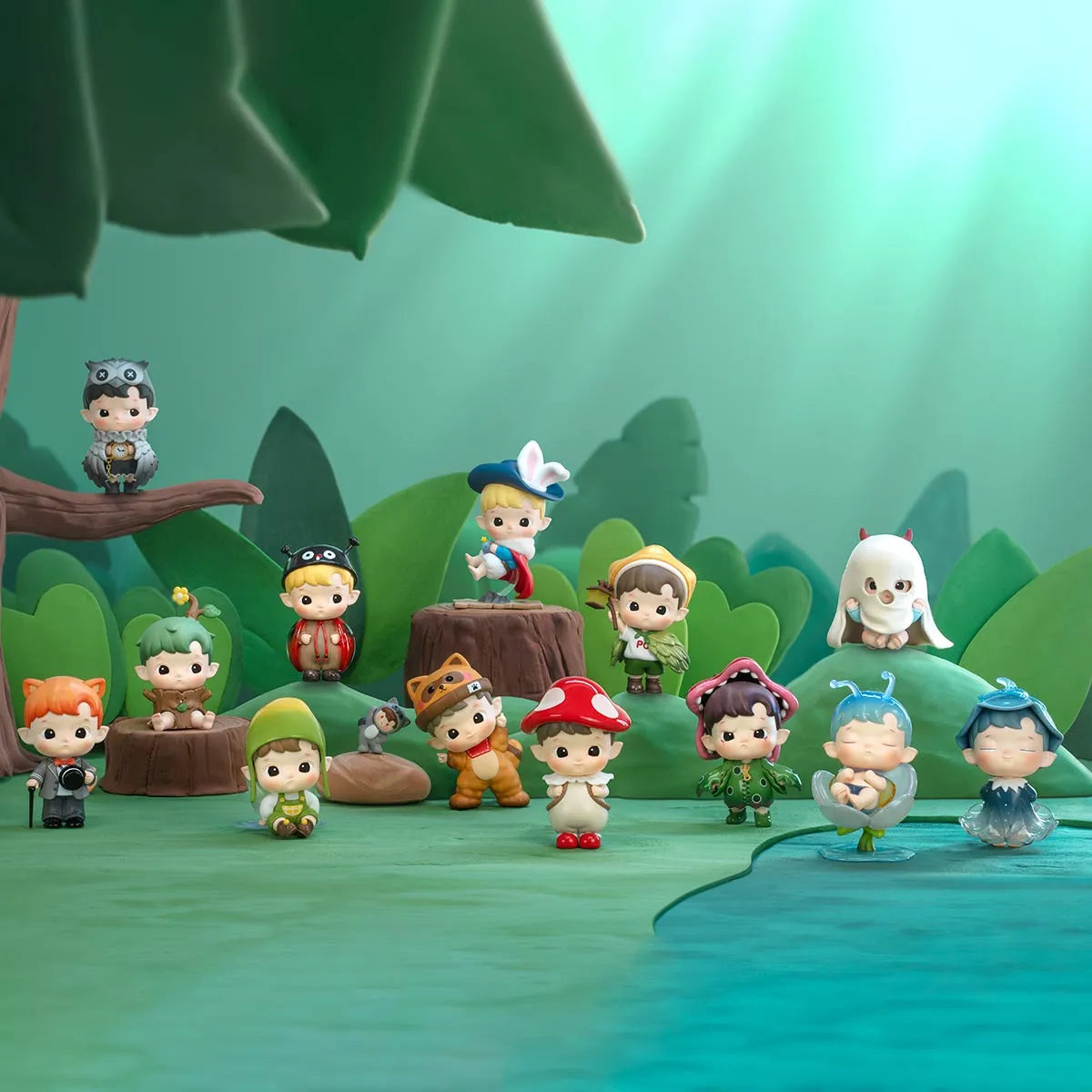 Hacipupu Adventure In The Woods Blind box Figures by Pop Mart