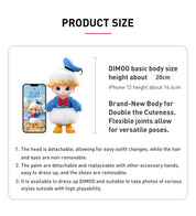 Dimoo x Donald Duck Ball Jointed Collector Doll by Popmart