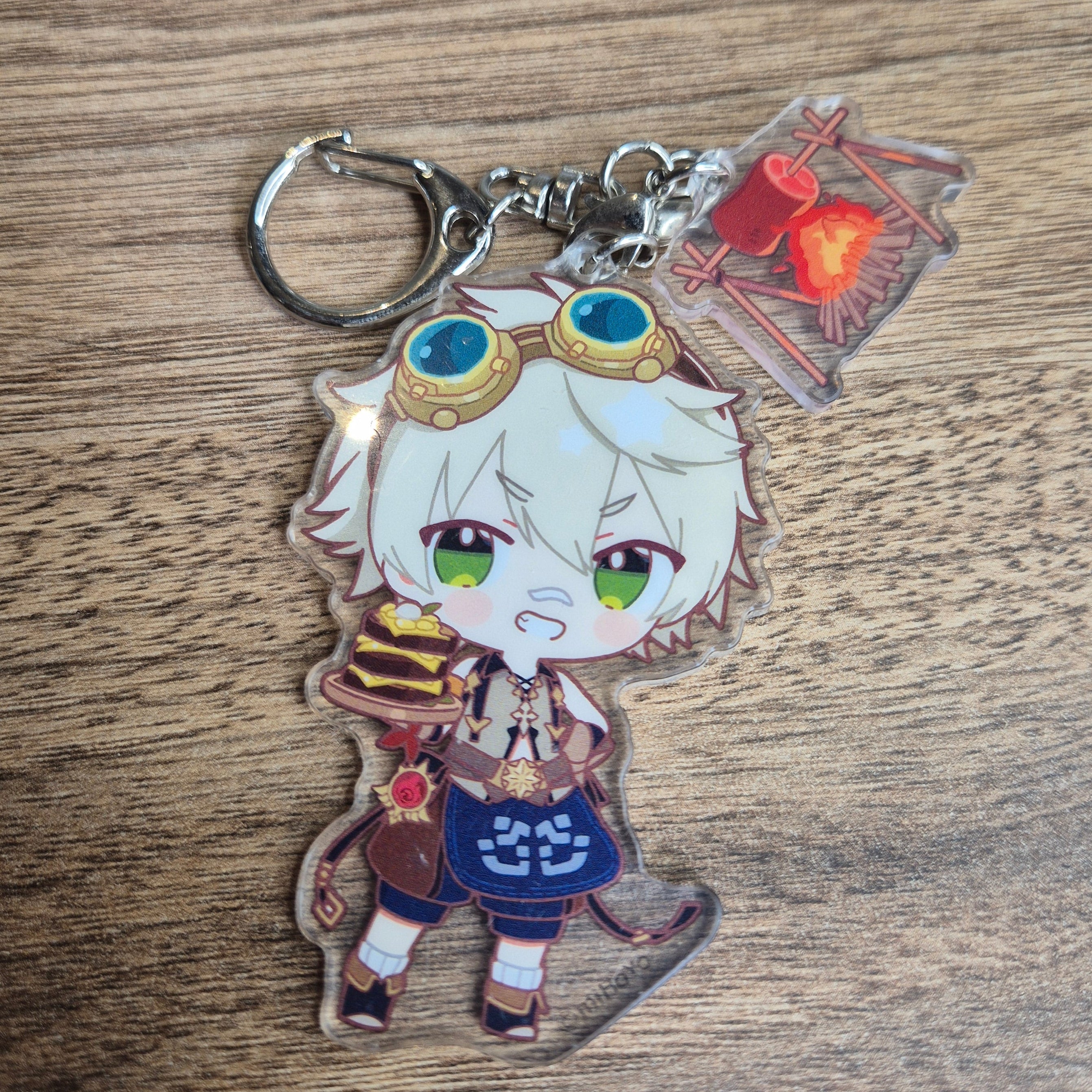 Genshin Impact Sweets Paradise Bennett chibi acrylic keychain