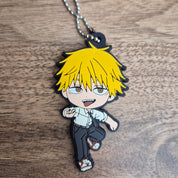 Chainsaw Man Denji Reze Arc Ichiban Kuji Prize Rubber Keychain