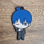 Chainsaw Man Aki Rubber Keychain
