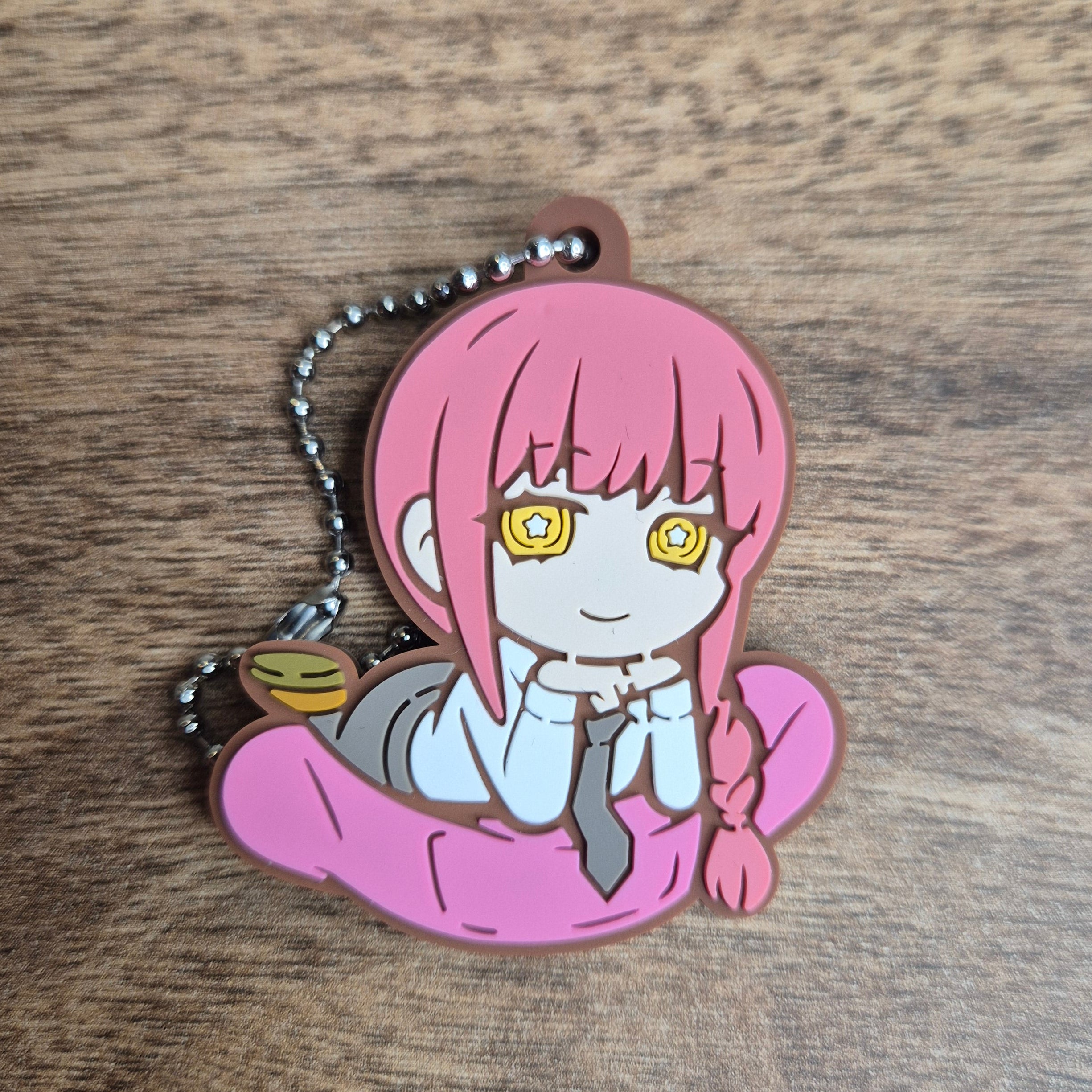 Chainsaw Man Makima Banchoukou Rubber Keychain