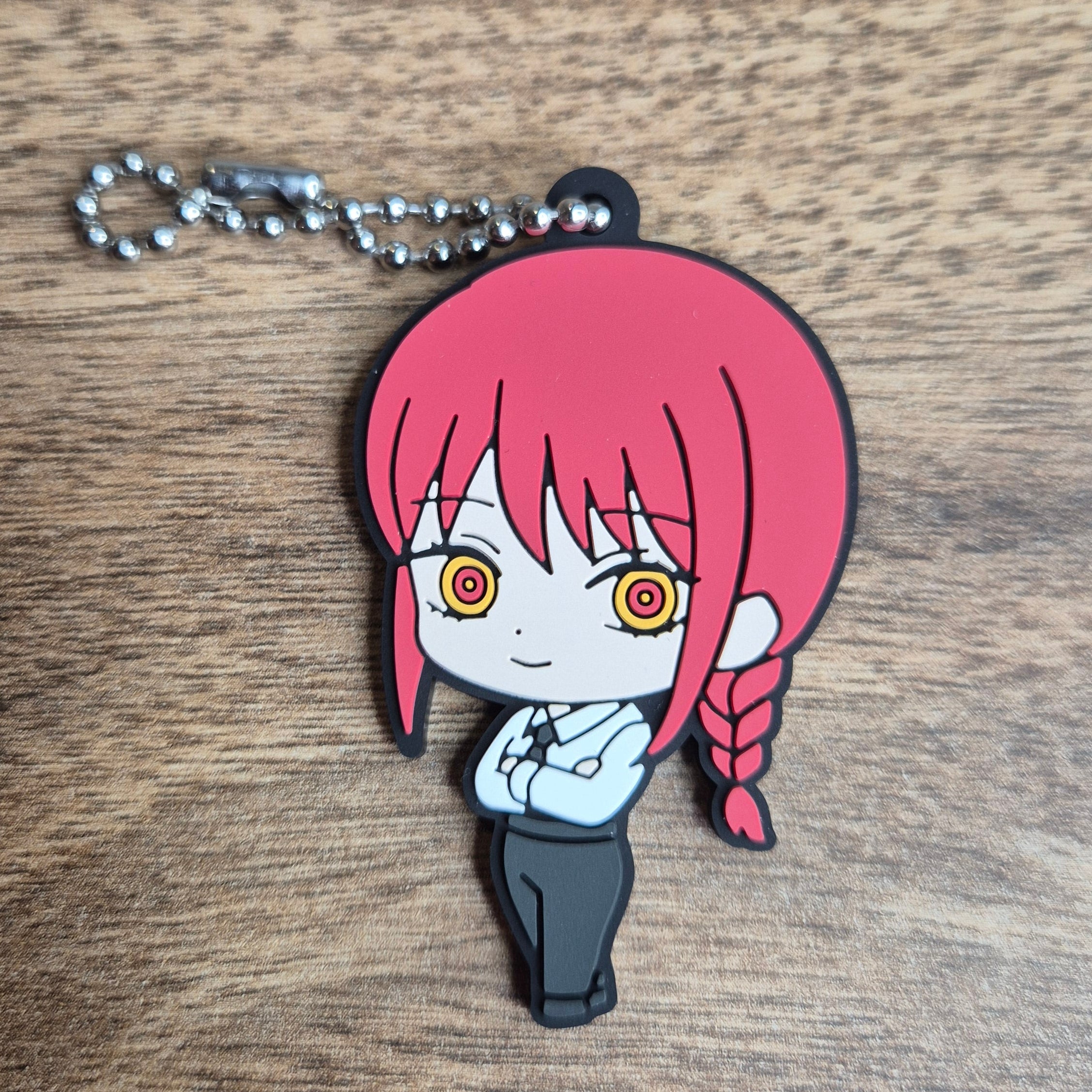 Chainsaw Man Makima Rubber Keychain