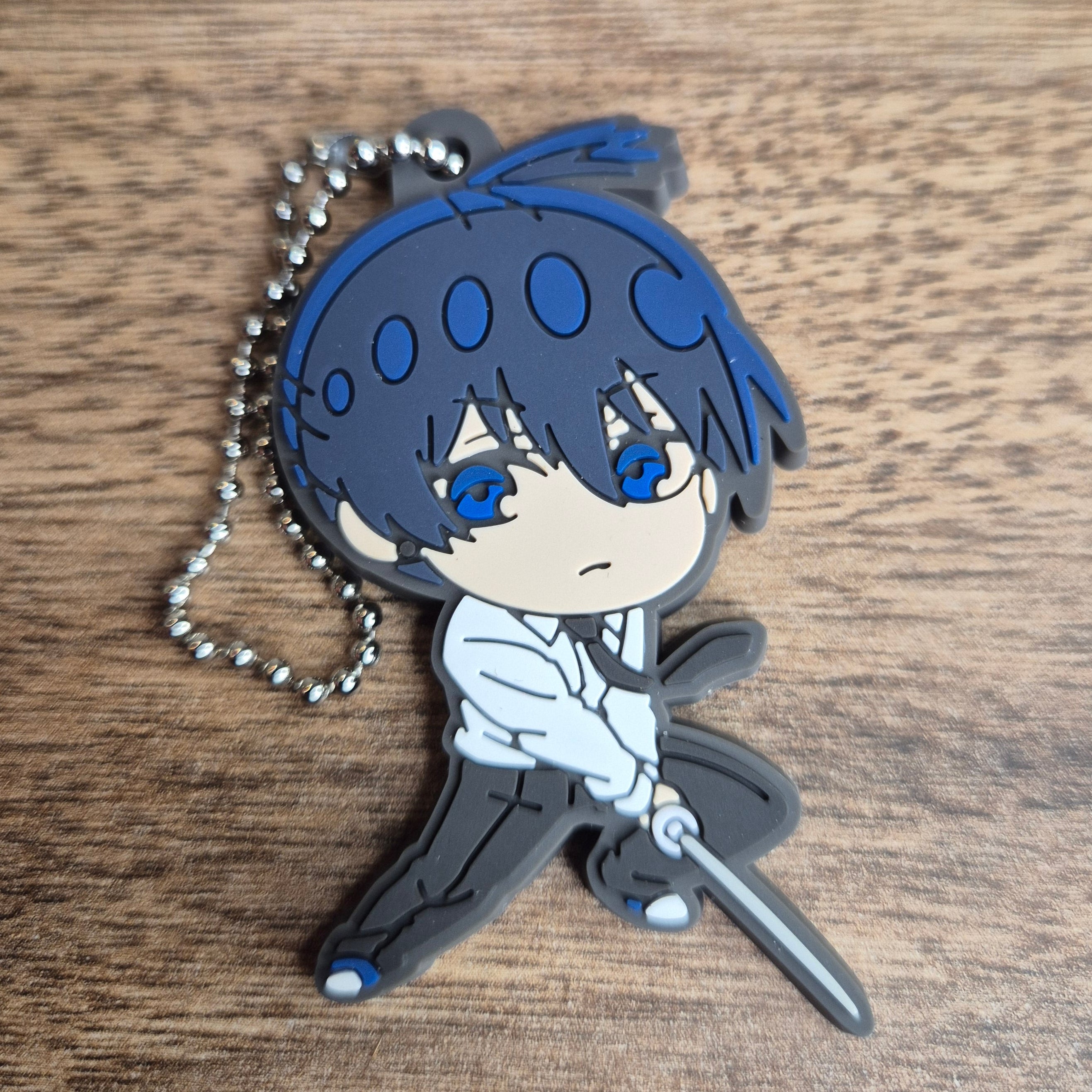 Chainsaw Man Aki Deforaba Rubber Keychain