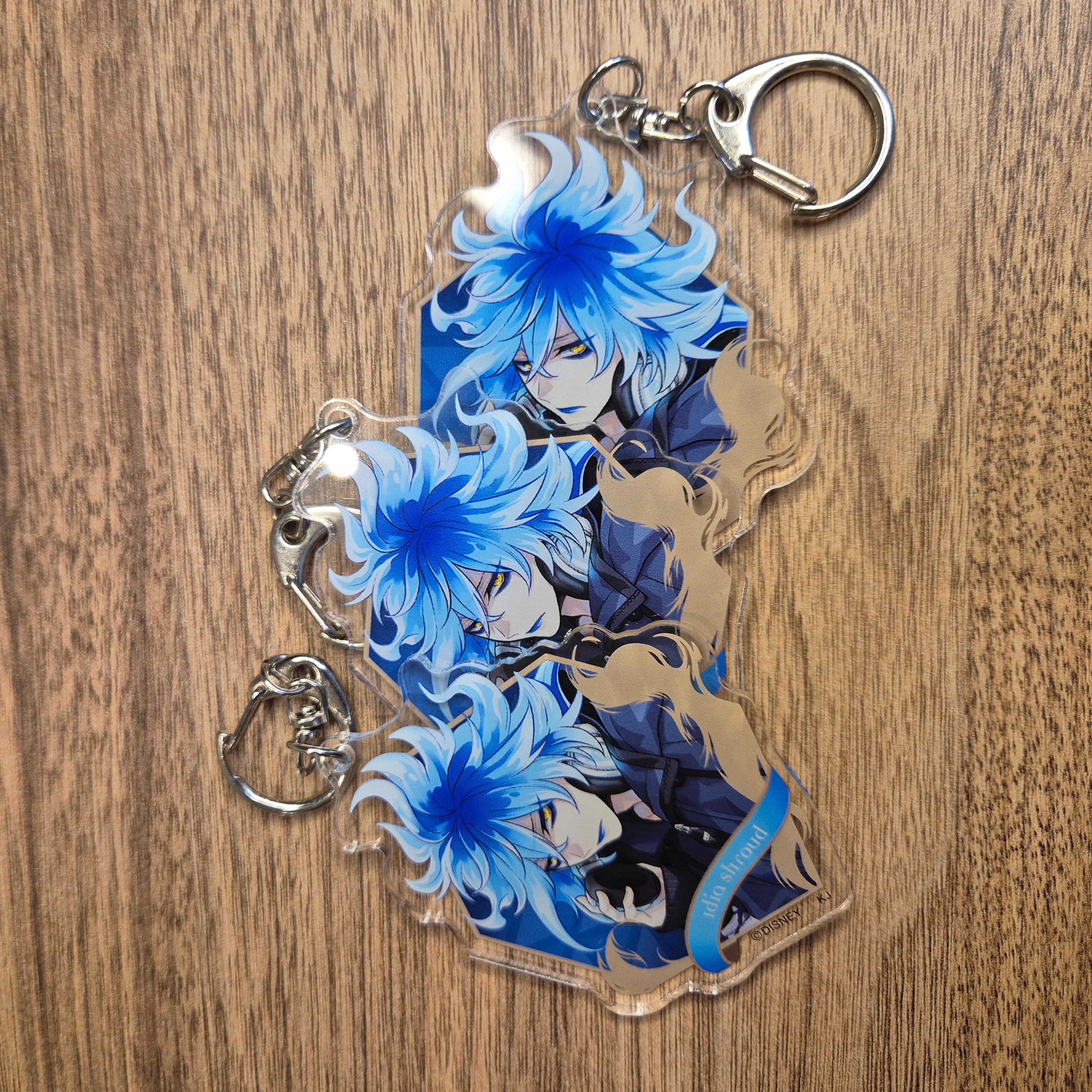 Twisted Wonderland Disney Idia Shroud Acrylic Keychain Gashapon